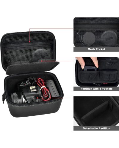Protective Hard Shell Camera Case for Canon EOS R100 R50 Mirrorless Camera