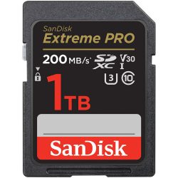 SanDisk Extreme PRO 1 TB Class 10/UHS-I (U3) V30 with Up to 200 MB/Sec Read Speed