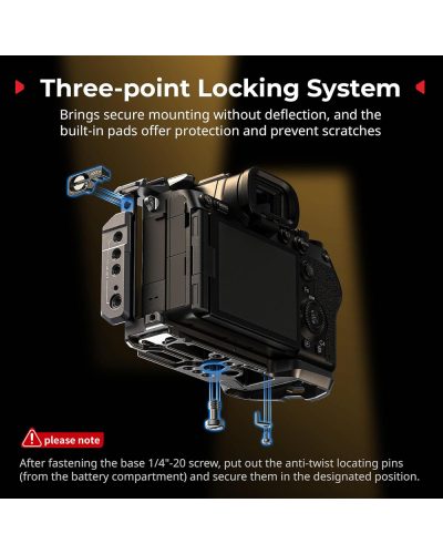 SmallRig Cage Kit for Sony Alpha 7 V / 7R V / 7 IV 6025