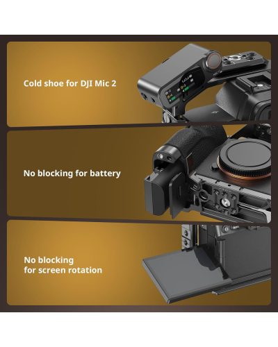 SmallRig Cage Kit for Sony Alpha 7 V / 7R V / 7 IV 6025