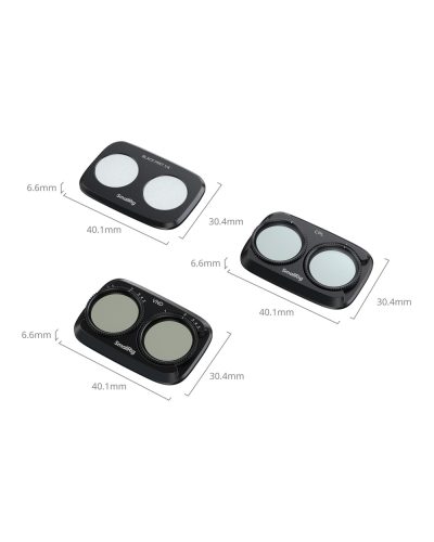 SmallRig VND 1-5 & CPL & Black Mist Filter Kit for DJI Osmo Pocket 4P