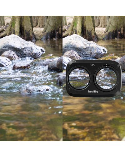 SmallRig VND 1-5 & CPL & Black Mist Filter Kit for DJI Osmo Pocket 4P