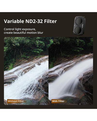 SmallRig VND 1-5 & CPL & Black Mist Filter Kit for DJI Osmo Pocket 4P