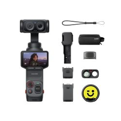 Insta360 Luna Ultra 8K Gimbal Camera Creator Bundle (Cosmic Black)