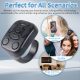 Bluetooth Ring Remote Controller Comfortable Wear for Easy Video Browsing and Photography