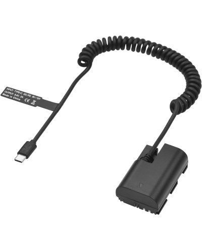 LP-E6 Dummy Battery USB-C Coupler Adapter DR-E6 Dummy Battery