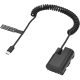 LP-E6 Dummy Battery USB-C Coupler Adapter DR-E6 Dummy Battery