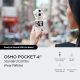 DJI Osmo Pocket 4P Standard Combo (Pearl White)