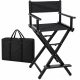 Directors Chair Folding Makeup Artist Portable Foldable Aluminum Chair With Carrying Bag 