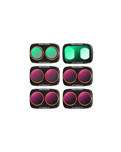 K&F Concept UV+CPL+ND16/PL+ND32/PL+ND64/PL+ND256/PL Filter Set for DJI Osmo Pocket 4P 