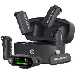 Hollyland LARK MAX 2 Combo 4-Person Wireless Microphone System for Cameras and Mobile Devices