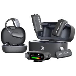 Hollyland LARK MAX 2 Ultimate Combo 2-Person Wireless Microphone System for Cameras and Mobile Devices