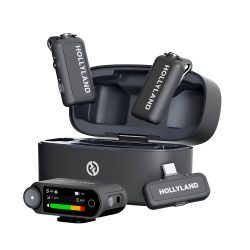 Hollyland LARK MAX 2 Combo 2-Person Wireless Microphone System for Cameras and Mobile Devices