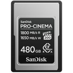 SanDisk 480GB PRO-CINEMA CFexpress Type A Memory Card