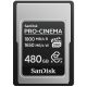 SanDisk 480GB PRO-CINEMA CFexpress Type A Memory Card