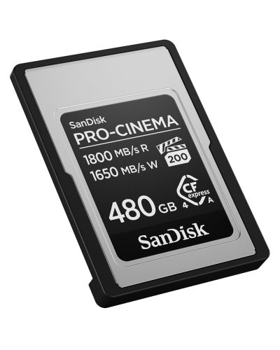 SanDisk 480GB PRO-CINEMA CFexpress Type A Memory Card