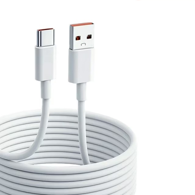 USB to Type-C 6A Charging Cable for Mobile Tablet Computer Camera 12M
