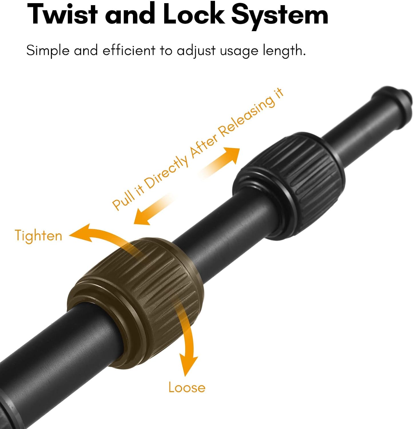 Microphone Boom Arm 4-Section Extendable Mic Arm Carbon Fiber Boom Pole for Microphones