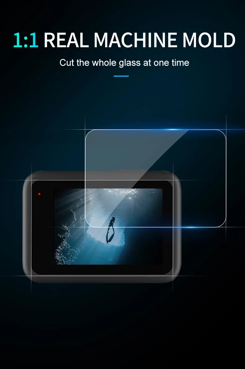 TELESIN Screen & Lens Protective Film Cover For GoPro 9/10/11/12