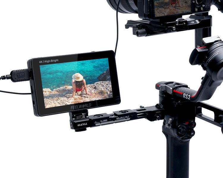 FEELWORLD F6 PLUSX 5.5 Inch High Bright 1600nit Touch Screen DSLR Camera Field Monitor