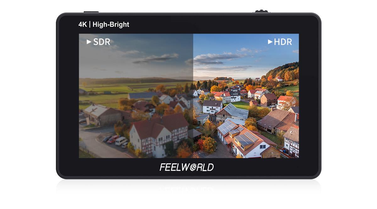 FEELWORLD F6 PLUSX 5.5 Inch High Bright 1600nit Touch Screen DSLR Camera Field Monitor