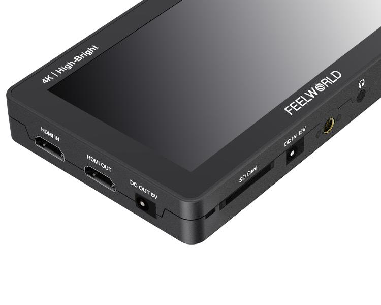 FEELWORLD F6 PLUSX 5.5 Inch High Bright 1600nit Touch Screen DSLR Camera Field Monitor