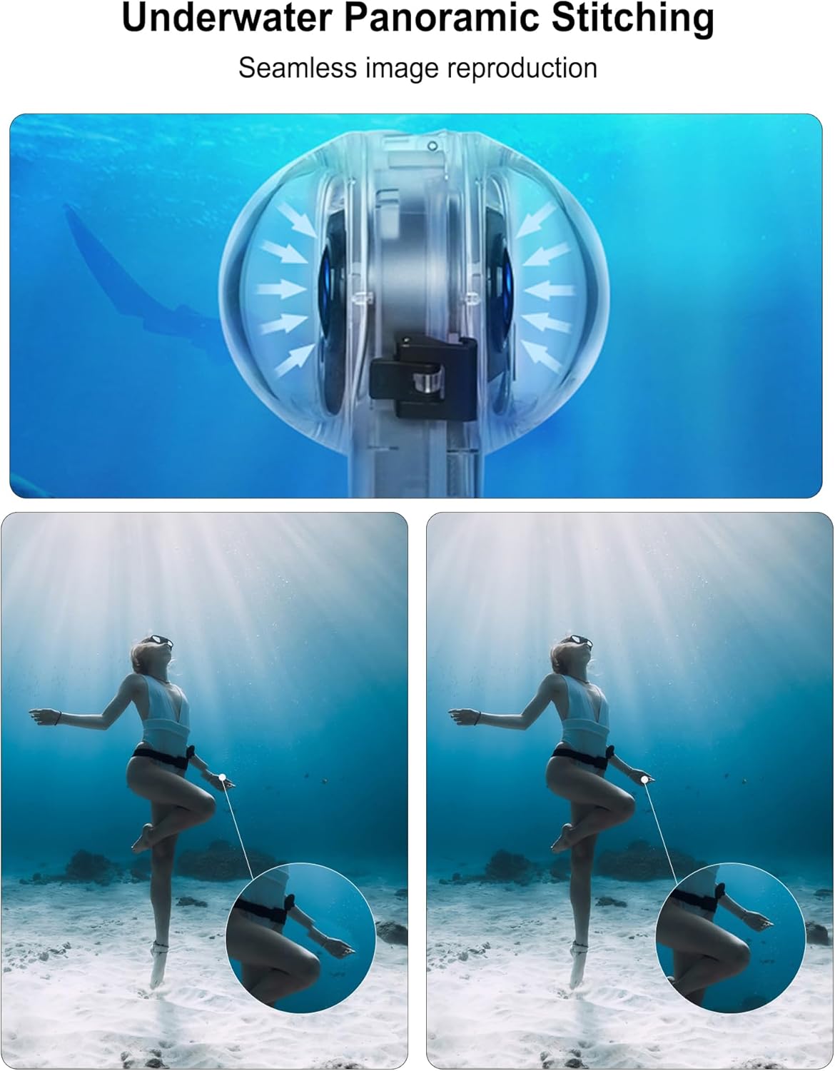 Invisible Dive Case for Insta360 X4