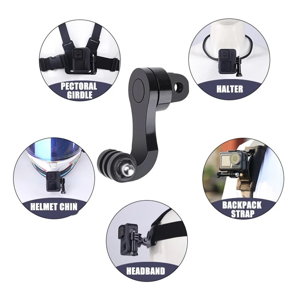 Universal Action Camera Vertical Bracket Adapter For Action Cameras