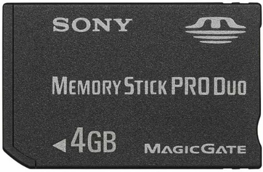 4GB Memory Stick Pro Duo Memory Card