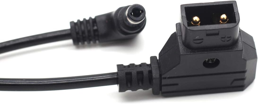 Durable D-Tap to DC5521 Coiled Spring Power Cable