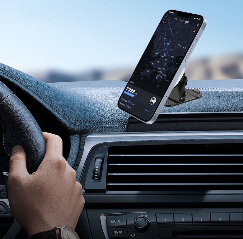 Magsafe Car Mobile Phone Holder Car instrument Panel 360-Degree Rotating Navigation Magnetic Suction Mobile Phone Holder