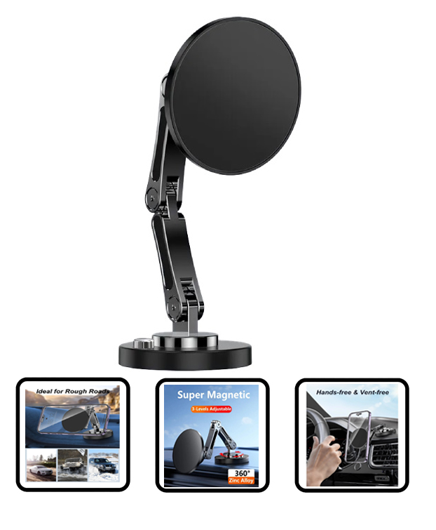 Magsafe Car Magnetic Phone Holder Stand Dashborad Magnet Car Mount