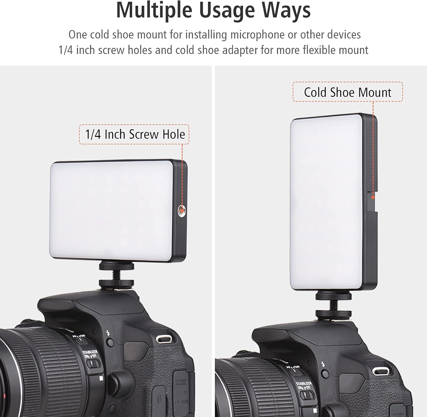 W140 Pocket LED Video Light Camera Fill Light