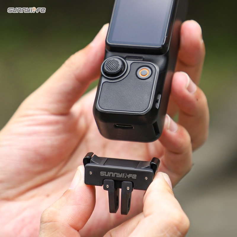 Quick Release Adapter Mount Action Camera Selfie Stick Tripod Adapter for OSMO POCKET 3