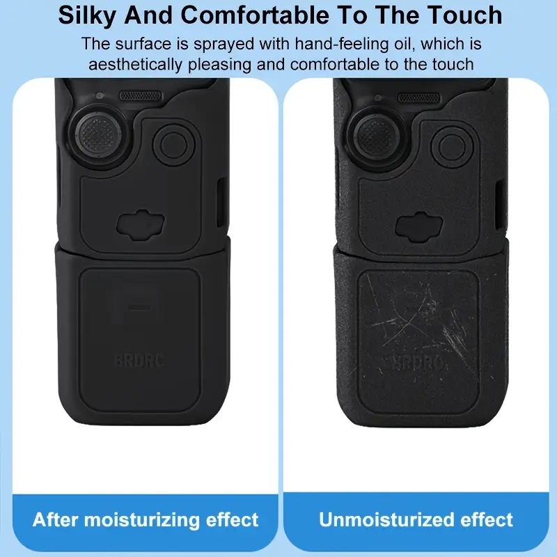 Silicone Protective Case Cover Sleeve For DJI OSMO Pocket 3 (Black)