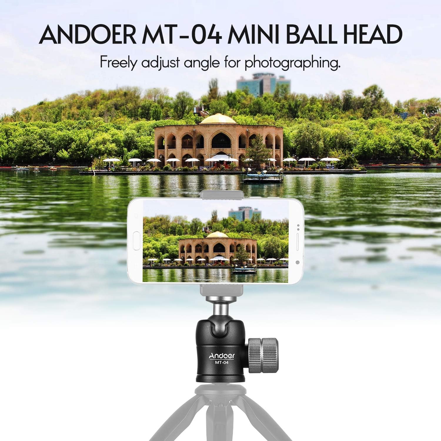 MT-04 Mini Ball Head Camera Tripod Monopd Mount