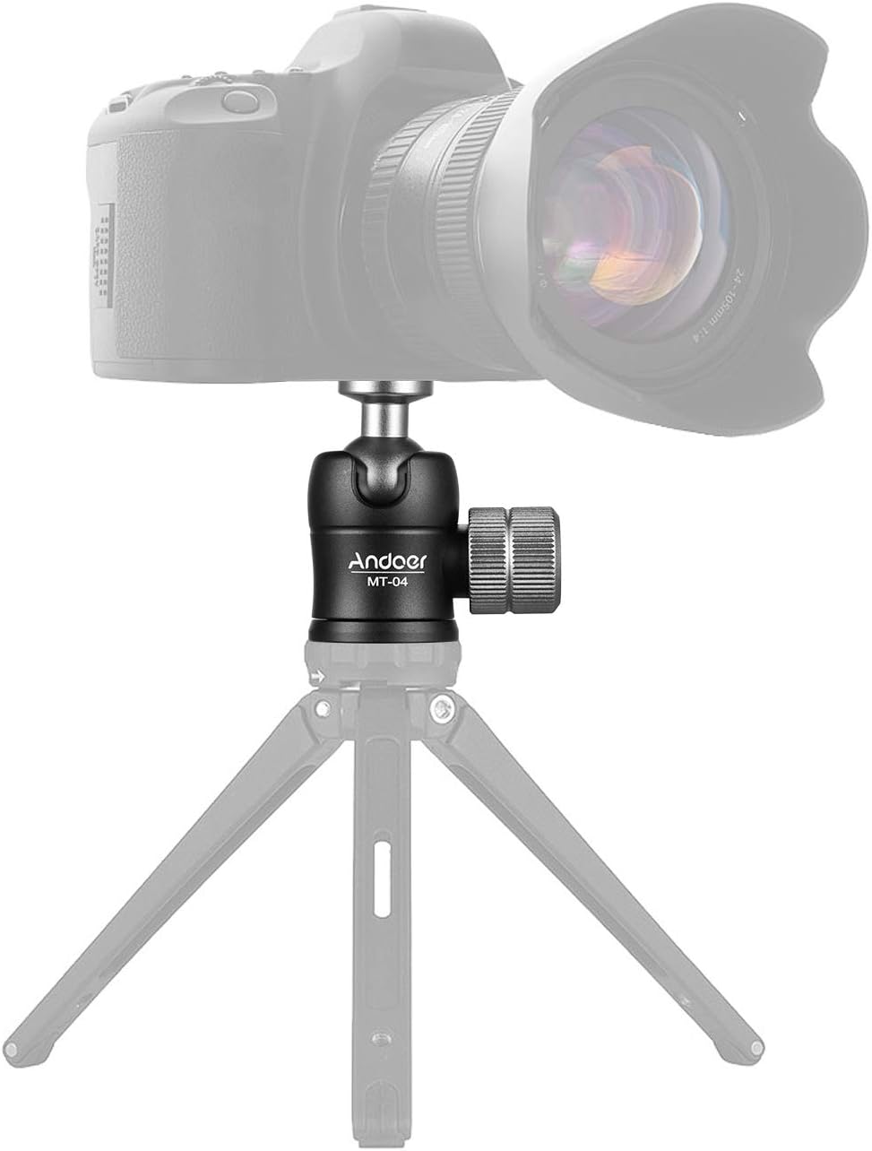 MT-04 Mini Ball Head Camera Tripod Monopd Mount