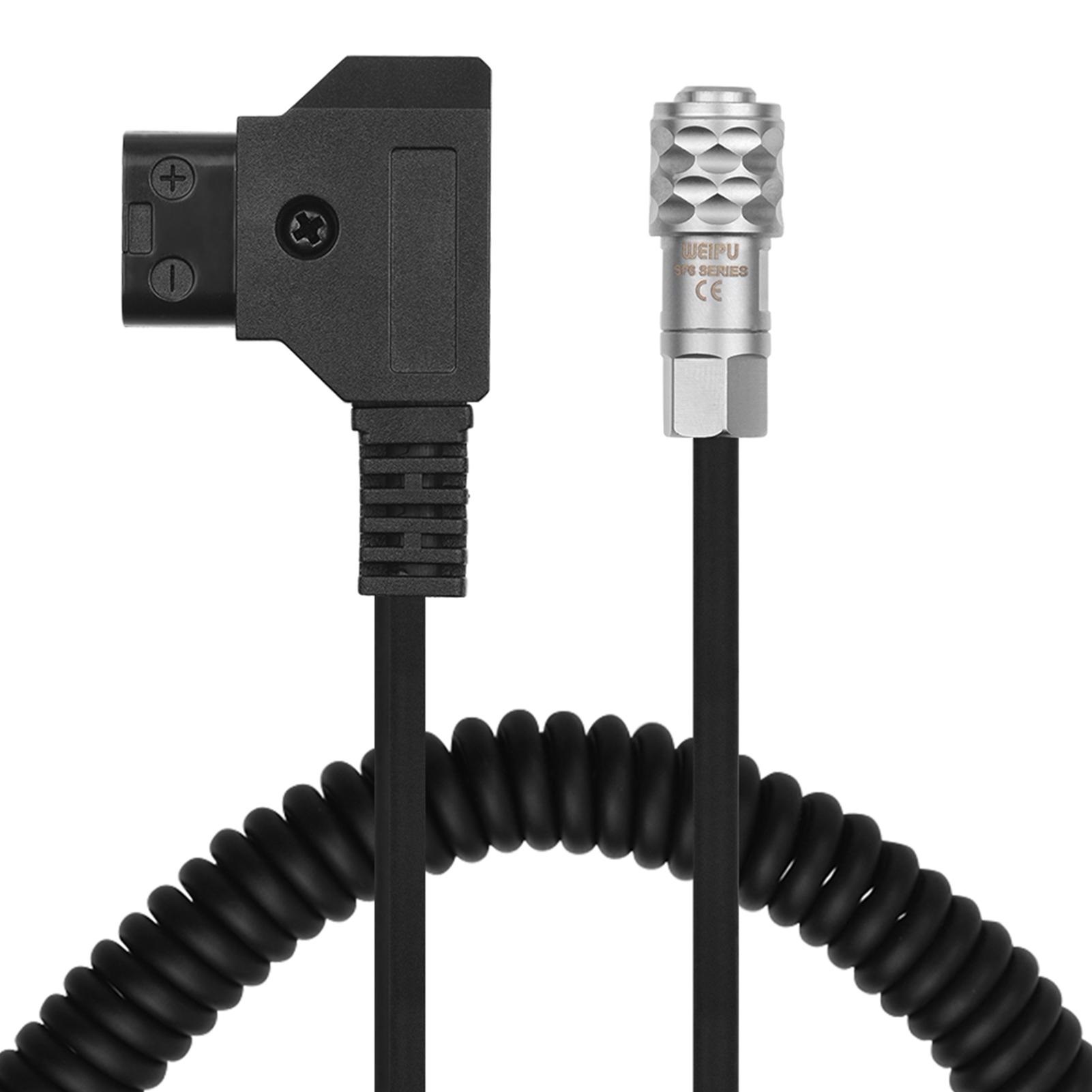 D-Tap To BMPCC 4K 2 Pin Locking Power Cable for Blackmagic Pocket Cinema Camera 4K for Sony
