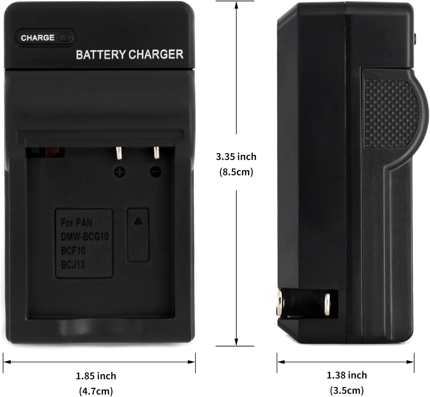Digital Camera Battery Charger BCF10 for DMC F2 F3 FH1 FH20 FH22 FH3 FP8 FS10 FS11 FS12 FS15 FS25 FS33