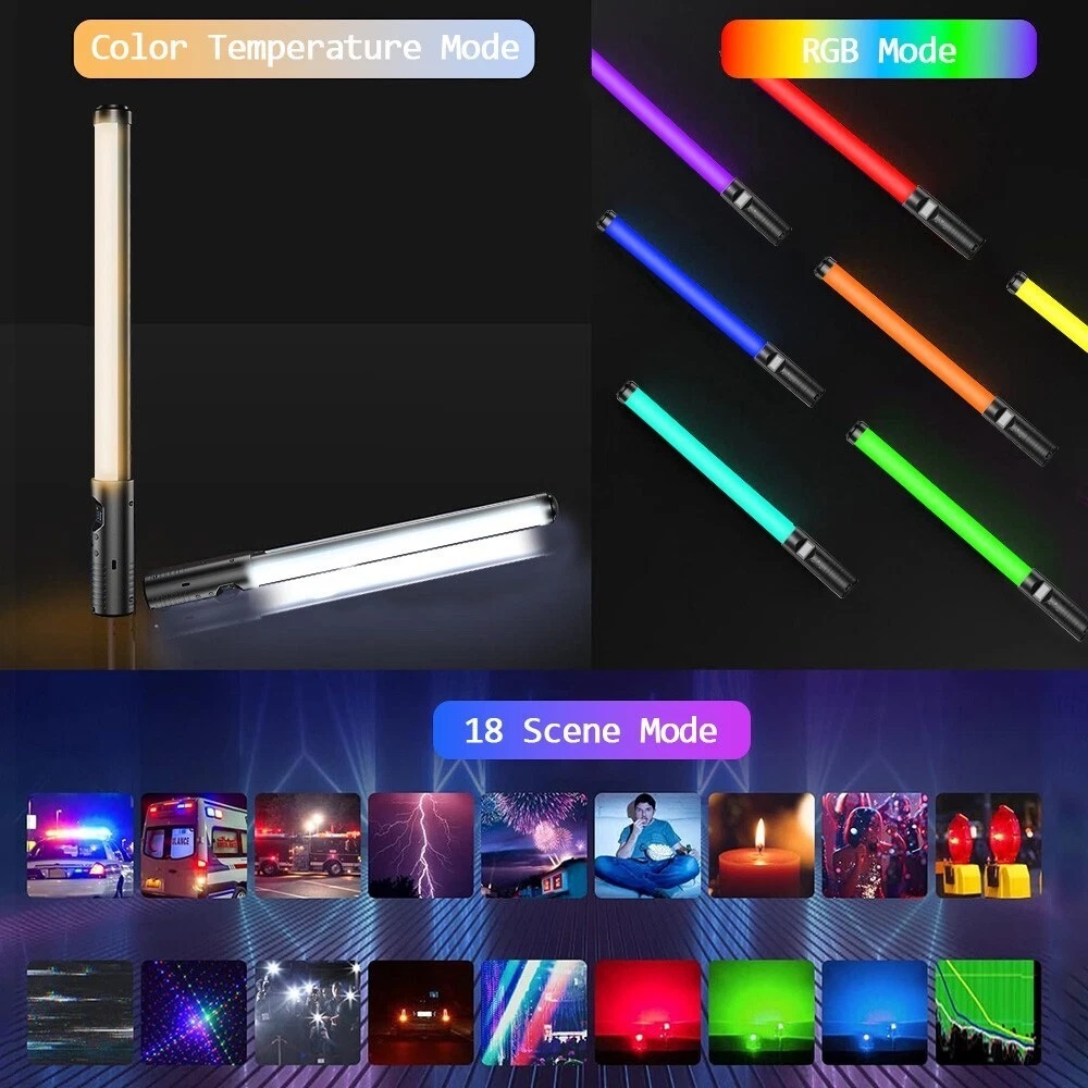 Handheld Light Wand RGB LED Video Light