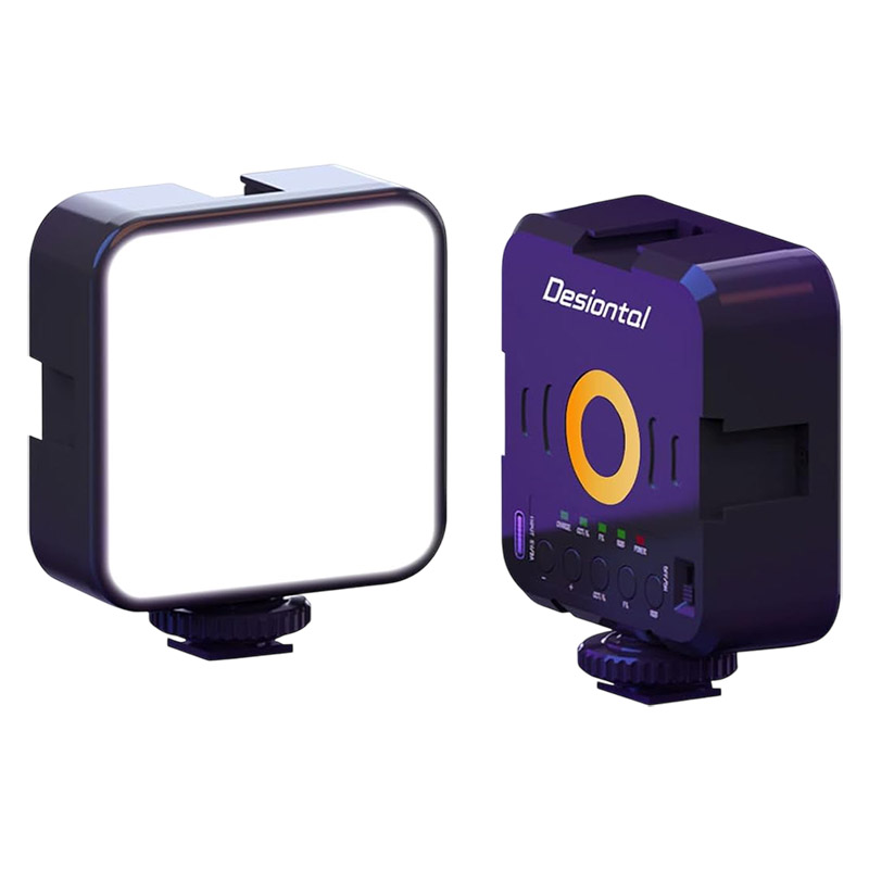 W70 Bi-Color 7W LED Fill Light Portable Adjustable Light