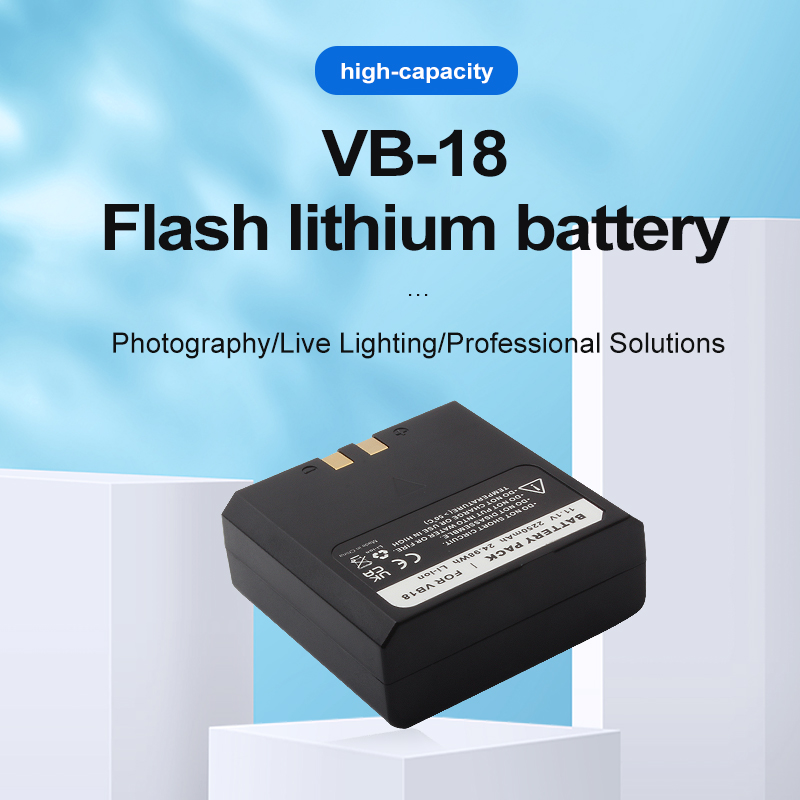 VB-18 Replacement Battery for GODOX V850 V860 V850II V860IIC V860IIN V860IIS V860IIF V860IIF NEEWER TT850