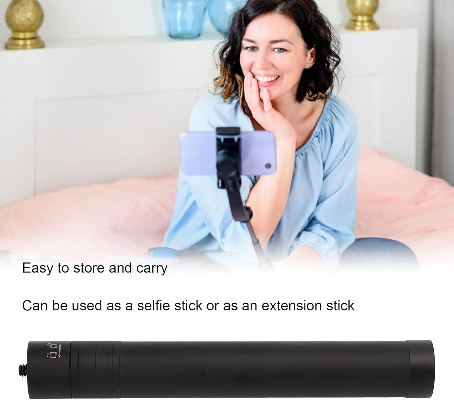 Handheld Extension Stabilizer 29inch Adjustable Selfie Stick