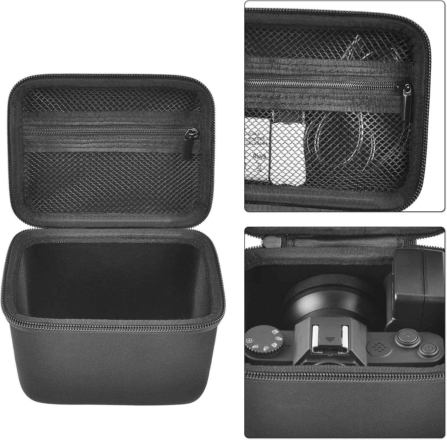 Digital Camera Case for Vlogging Camera for Canon PowerShot G7X Mark II/III/Kodak Pixpro FZ45/FZ55/WPZ2