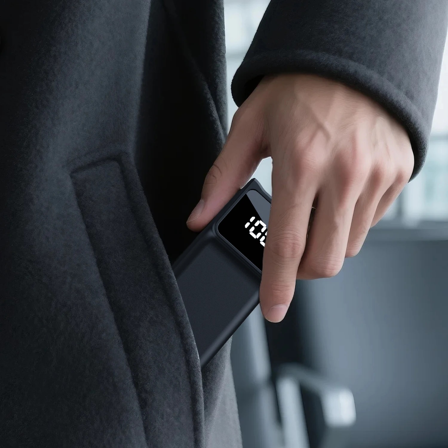 Portable Battery Handle for DJI Osmo Pocket 3 5000mAh with MINI Tripod