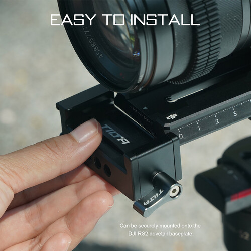 Tilta Quick Release Baseplate Counterweight Adapter 60g (TGA-BCA)