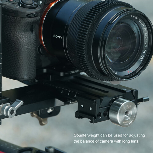 Tilta Quick Release Baseplate Counterweight Adapter 60g (TGA-BCA)