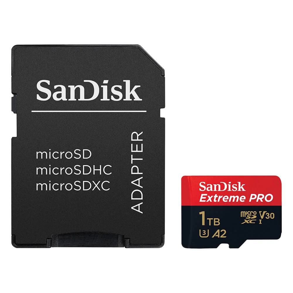 Sandisk Extreme Pro 1TB MicroSDXC 200MB/s Memory Card