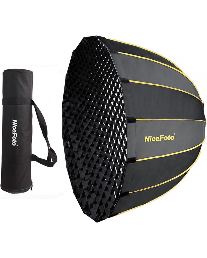 NiceFoto LA-2000A 200W Bi-Color COB LED Video Light With 90cm Softbox/Stand