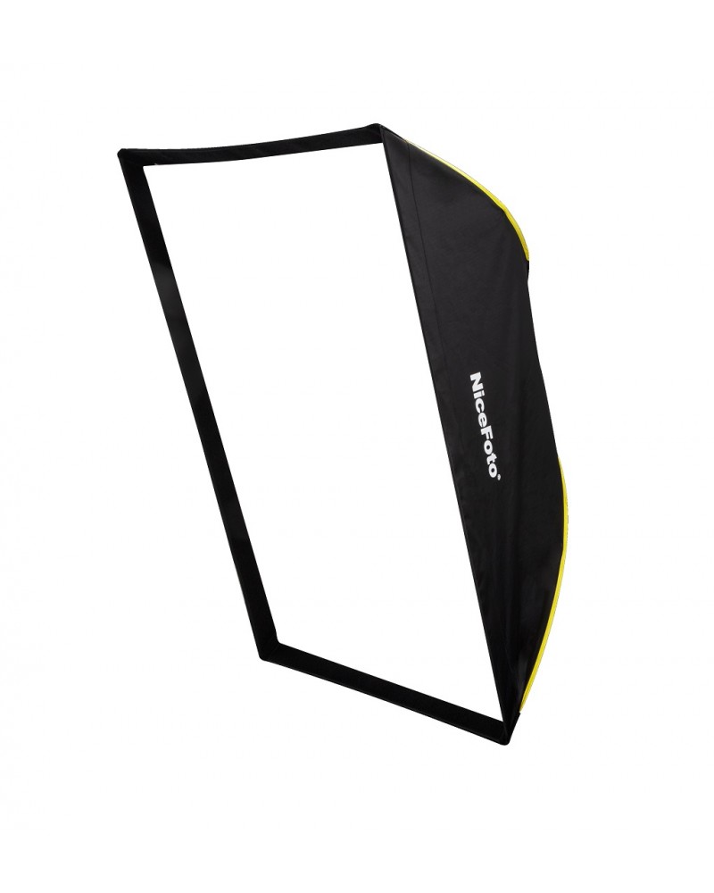 NiceFoto LA-2000A 200W Bi-Color COB LED Video Light With ES-690 60x90cm Softbox/Stand